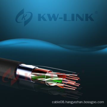 CE RoHS FCC FTP/SFTP Fluke Test Cat5e /Cat6 shielded bulk cable Lszh Lsoh